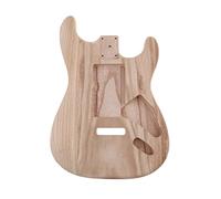 ALFAAL Guitar body Solid Wood Electric Guitar Unfinished Body For Strat ST Guitar DIY Parts Guitar DIY Accessory