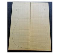 ALFAAL Guitar body Spruce Veneer Guitar All-single Guitar Making Materials Guitar DIY Accessory (Color : 10)