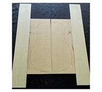 ALFAAL Guitar body Tiger Maple Back And Side Veneer 41-inch Folk Classical Guitar Material Guitar Making Material Guitar DIY Accessory (Color : 4)