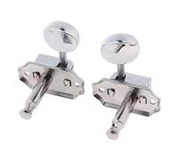 ALFAAL Guitar Bridge Parts String Tuning Peg Tuner Locking Key For Ukulele 2R2L