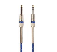 ALFAAL Guitar Cable 6.5mm Output 6.5mm To 6.5mm Audio Cable 6.35mm Cable For Stereo Guitar Mixer Speaker Cable Instrument Cables (Color : 30m)