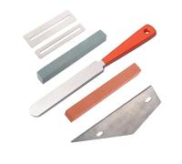 ALFAAL Guitar Fret Tool Guitar Fret Grinding Tool Instrument Guitar Repair Combination Set (Color : 01)