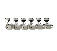 ALFAAL Guitar Machine Heads Tuners Chrome Locking String Tuning Key Pegs Tuners Set Replacement For Lp Electric Guitars