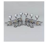 ALFAAL Guitar Machine Heads Tuners Upgraded Version Chrome Locking String Tuning Key Pegs Tuners For LP, SG, TL Electric Guitars (Color : 3R3L)