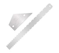 ALFAAL Guitar Neck Notched Straight Edge Ruler Stainless Steel Guitar Leveling Ruler Fret Guitar Level Luthier Tool (Color : C)