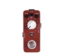 ALFAAL Guitar Pedal Micro Octave Guitar Effect Pedal 11 Octave Modes True Bypass Full Metal Shell Guitar Accessories Guitar Effects Pedal