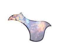ALFAAL Guitar Pickguard Scratch Plate Professional Pick Guard Sticker Decoration Painted Acoustic Guitar Pickguards