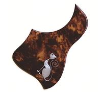 ALFAAL Guitar Pickguard Self Adhesive Celluloid Scratch Guard For Acoustic Guitars Acoustic Guitar Pickguards