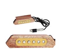 ALFAAL Guitar Pickup Passive Acoustic Guitar Sound Hole Pickup Humbucker With Tone And Volume Control Guitar Accessories