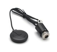 ALFAAL Guitar Pickup Piezo Output Transducer For Acoustic Guitar Mandolin Banjo Black