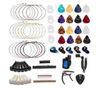 ALFAAL Guitar Repairing Kit Guitar Care Kit Maintenance Tool Set Guitar Accessories Change Strings Tool Tone Sandhi Clip