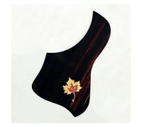 ALFAAL Guitar Solid Wood Carved Pickguard Guitar Accessories Small Four-string Rosewood Acoustic Guitar Pickguards