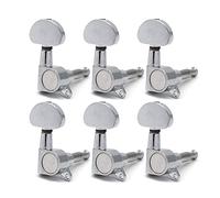 ALFAAL Guitar String Tuning Pegs Keys Tuners Machine Heads For Acoustic Electric Guitar (Color : Chrome 6R)