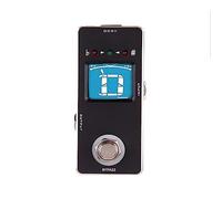 ALFAAL Guitar Tuner Effect Pedal Tuner Mini Chromatic True Bypass LCD Display Digital Pedal Tuner Guitar Effects Pedal