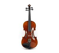 ALFAAL Handmade Advanced Violin Flamed Maple Violin 4/4 Spruce Plate Ebony Parts With Bow Case Tuner