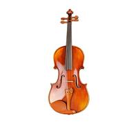 ALFAAL Handmade Pattern Violin Air-dried 10-year-old White Pine Maple Mid-range Violin (Color : 3/4)