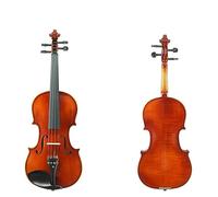 ALFAAL Handmade Solid Wood Pattern Back Panel Adult Beginners Play The Violin Professional Grade Test Grade (Color : 1/8)
