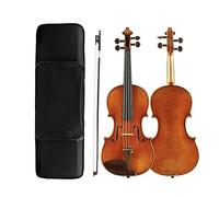 ALFAAL Handmade Violin Spruce Maple 4/4 3/4 1/2 Fiddle Players SET (Color : 1-2 Size KIT)