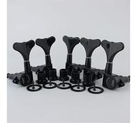 ALFAAL Headstock Sealed Bass Tuners Machine Heads Black (Color : 3R2L)