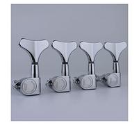 ALFAAL Headstock Sealed Bass Tuners Machine Heads Chrome (Color : 4L)