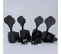 ALFAAL High Grade Open Gear Bass Tuners Tuning Keys Black (Color : 2R2L)