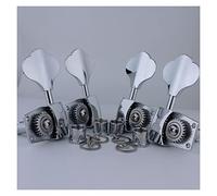 ALFAAL High- grade Open Gear Bass Tuners Tuning Keys Chrome (Color : 2R2L)