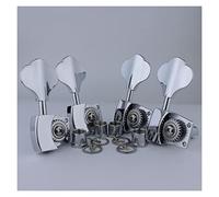 ALFAAL High- grade Open Gear Bass Tuners Tuning Keys Chrome (Color : 4R)