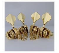 ALFAAL High- grade Open Gear Bass Tuners Tuning Keys Gold (Color : 2R2L)