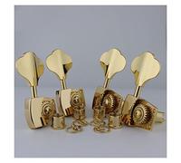 ALFAAL High- grade Open Gear Bass Tuners Tuning Keys Gold (Color : 4R)