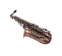 ALFAAL Instrument saxophone E-flat Alto Saxophone Professional Performance Red Copper Body Carved Abalone Shell Saxophone Wind Instrument
