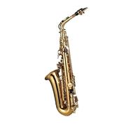ALFAAL Instrument saxophone Eb Alto Saxophone Brass Paint Key Type Saxophone Instrument with full set of Accessories for Professional Performance