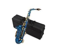 ALFAAL Instrument saxophone Saxophone E-Flat Alto Saxophone Brass Engraved Saxophone Abalone Shell Button Brass Instrument With Full Set Of Accessories