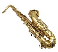 ALFAAL Instrument saxophone Tenor Saxophone Gold Lacquer Professional Tenor Sax With Case Reeds Neck Mouthpiece(Leather bag)