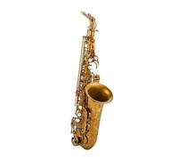 ALFAAL Instrument saxophone Vintage Professional Alto Saxophone E Flat Coffee Color Musical Instrument Carving One-to-one Pattern(High-end leather bag)