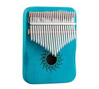ALFAAL Kalimba 17 Key 17 21 Keys Kalimba Finger Piano Full Solid Wood Veneer Maple Wood Professional Thumb Piano Musical Instrument(B21)