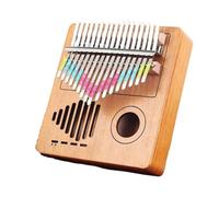 ALFAAL Kalimba 17 Key 17-key Kalimba Finger Thumb Piano Mahogany Xylophone Vibraphone Musical Instrument(B)