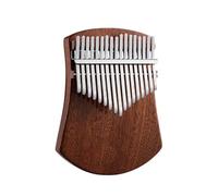 ALFAAL Kalimba 17 Key 17 Key Kalimba Music Instrument Thumb Piano Full Veneer Solid Wood 17 Keys Finger Portable(A)
