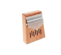 ALFAAL Kalimba 17 Key 17 Key Kalimba Single Board Mahogany Waterfall Star Hole Keyboard Musical Instrument For Music Lovers(B)