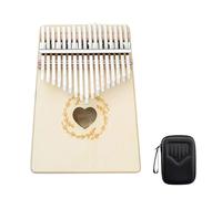 ALFAAL Kalimba 17 Key 17-key Professional Thumb Piano Spruce Professional Kalimba Finger Piano Portable Keyboard Instrument(B1)