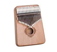 ALFAAL Kalimba 17 Key 17 Keys Kalimba Thumb Piano Wood Mbira Body Musical Instruments With Kalimba Bag Hammer Accessories(A)
