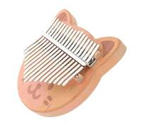ALFAAL Kalimba 17 Key 17 Tone Thumb Piano Finger Instrument Kalimba Practice Miniature Portable Music