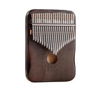 ALFAAL Kalimba 17 Key 21 Keys Musical Instrument Full Wood Maple Kalimba 17 Keys With Sound Hole For Beginner(F21)