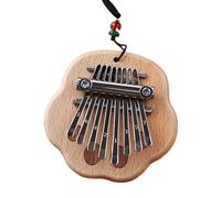 ALFAAL Kalimba 17 Key 8-key Mini Wooden Kalimba Finger Thumb Piano Musical Instrument Accessories(B)