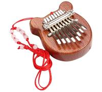 ALFAAL Kalimba 17 Key 8 Keys Kalimba Wooden Thumb Piano With Lanyard Musical Instrument Piano Music Lover(B)