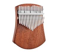 ALFAAL Kalimba 17 Key Kalimba 17 Keys Professional Kalimba Flatboard Rosewood Sapele Walnut Musical Instrument For Beginner(C)