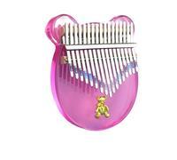 ALFAAL Kalimba 17 Key Kalimba 8-key Thumb Piano Professional Beginner Finger Piano Musical Instrument Acrylic(C)