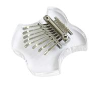 ALFAAL Kalimba 17 Key Kalimba Thumb Piano Mini 8 Keys Acrylic Thumb Finger Piano Kalimba Transparent Piano Thumb Set