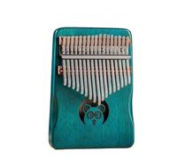 ALFAAL Kalimba 17 Key Professional Finger Piano Full Solid Wood Veneer Maple Kaliba 17 21 Key Thumb Piano Instrument(C17)