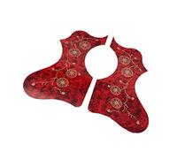 ALFAAL Left And Right Hand Acoustic Guitar Protection Pickguard Anti-scratch Plate Acoustic Guitar Pickguards (Color : 1L1R)