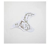 ALFAAL Left And Right Handed 40" 41" Professional Acoustic Guitar Pickguard Anti-scratch Plate 4 Color Acoustic Guitar Pickguards (Color : 1L White)